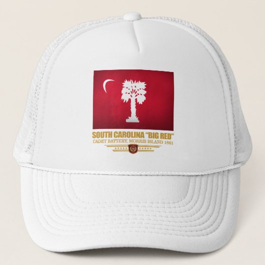 South Carolina "Big Red" Trucker Pet (Voorkant)