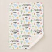 South Carolina Blanket Sherpa Deken (Voorkant)