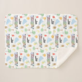 South Carolina Blanket Sherpa Deken (Voorkant (horizontaal))