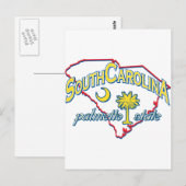 South Carolina Briefkaart (Voorkant / Achterkant)
