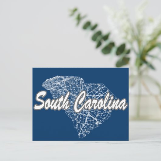 South Carolina Briefkaart (Staand voorkant)