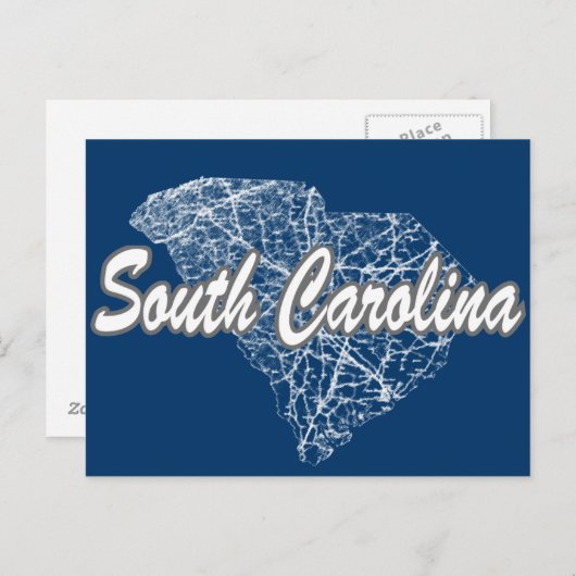 South Carolina Briefkaart (Voorkant / Achterkant)