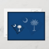 South Carolina Briefkaart (Voorkant / Achterkant)