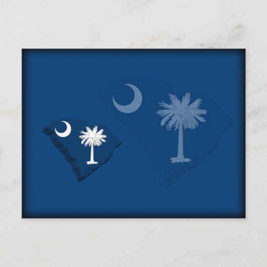 South Carolina Briefkaart (Voorkant)