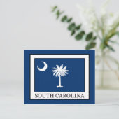 South Carolina Briefkaart (Staand voorkant)