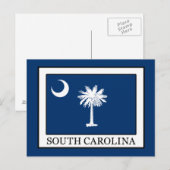 South Carolina Briefkaart (Voorkant / Achterkant)