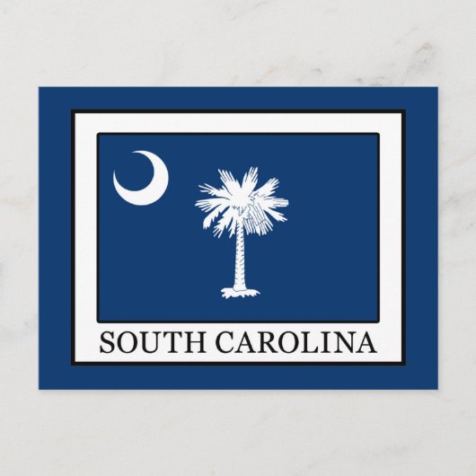 South Carolina Briefkaart (Voorkant)