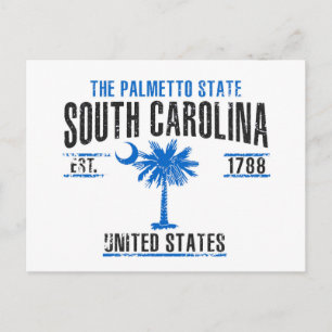 South Carolina Briefkaart