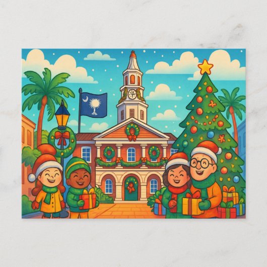 SOUTH CAROLINA BRIEFKAART (Voorkant)