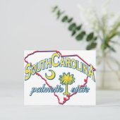 South Carolina Briefkaart (Staand voorkant)