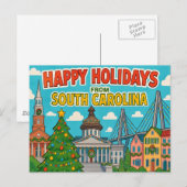 SOUTH CAROLINA BRIEFKAART (Voorkant / Achterkant)