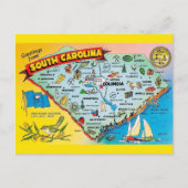 South Carolina Briefkaart (Voorkant)
