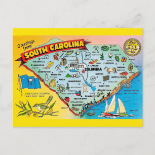 South Carolina  Briefkaart