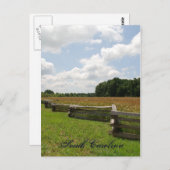 South Carolina Briefkaart (Voorkant / Achterkant)