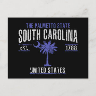 South Carolina Briefkaart