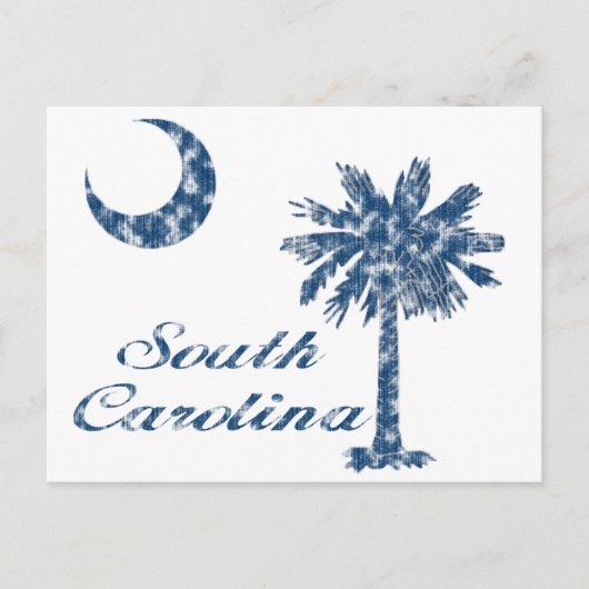 South Carolina Briefkaart (Voorkant)