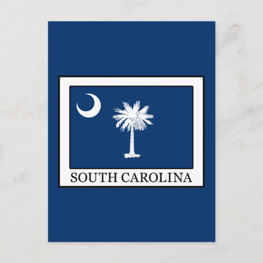 South Carolina Briefkaart (Voorkant)