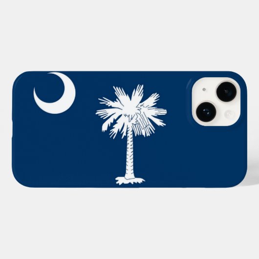 South Carolina Case-Mate iPhone Case (Achterkant (horizontaal))