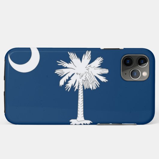 South Carolina Case-Mate iPhone Case (Achterkant (horizontaal))