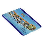 South Carolina, Charleston strandmagneet Magneet (Rechterzijde)