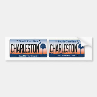 South Carolina Charleston Sunrise licence bord Bumpersticker