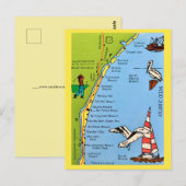 South Carolina Coast Postcard Briefkaart (Voorkant / Achterkant)
