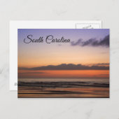 South Carolina Coastal Sunrise Briefkaart (Voorkant / Achterkant)
