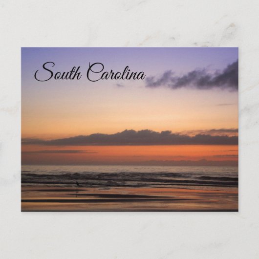 South Carolina Coastal Sunrise Briefkaart (Voorkant)
