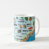South Carolina - Columbia Mug Koffiemok (Voorkant rechts)