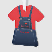 South Carolina County Overalls Ornament (voorkant)