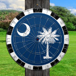 South Carolina Dartboard & Carolina Flag/board Dartbord<br><div class="desc">Dartboard: South Carolina & South Carolina vlag darts,  familieklepspelen - hou van mijn land,  zomerspelen,  vakantie,  vaders dag,  verjaardagsfeest,  universiteitsstudenten/sportfans</div>