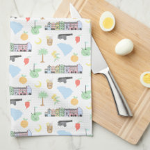 South Carolina Dish Towel