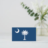 South Carolina Elegant Visitekaartje, Vlag/VS Visitekaartje (Staand voorkant)