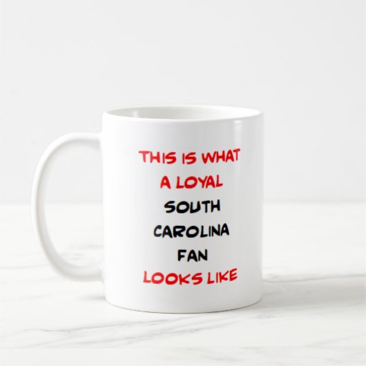 south carolina fan, loyal koffiemok (Links)