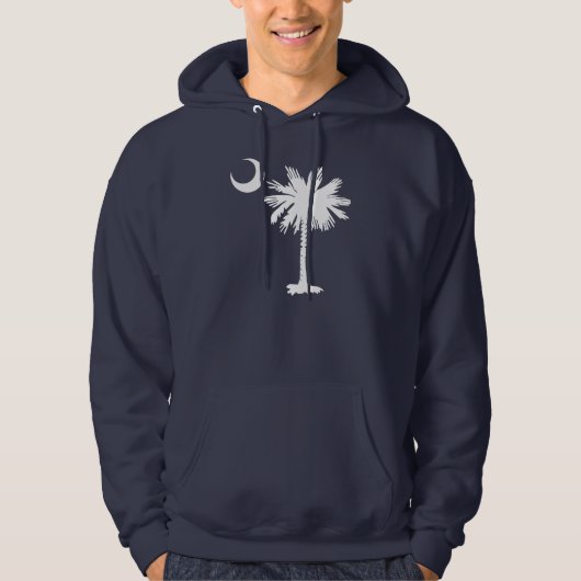 South Carolina Flag Apparel Hoodie (Voorkant)