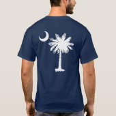 South Carolina Flag Apparel T-shirt (Achterkant)
