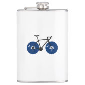 South Carolina Flag Bicycle Heupfles (Voorkant)