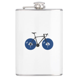 South Carolina Flag Bicycle Heupfles
