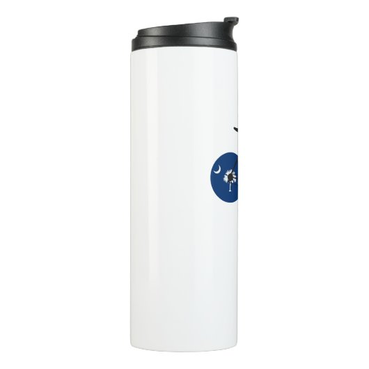 South Carolina Flag Bicycle Thermosbeker (Gedraaid links)