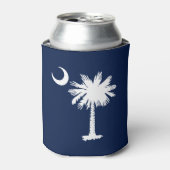 South Carolina Flag Blikjeskoeler (Blikje Voorkant)