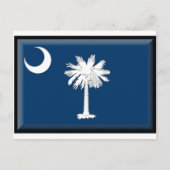 South Carolina Flag Briefkaart (Voorkant)