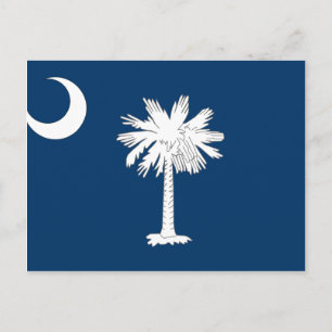 South Carolina Flag Briefkaart