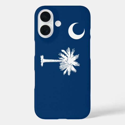 South Carolina Flag Case-Mate iPhone Case (Achterkant)