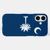 South Carolina Flag Case-Mate iPhone Case (Achterkant (horizontaal))