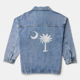 South Carolina Flag   Denim Jacket