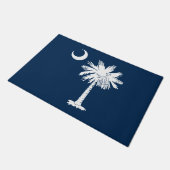 South Carolina Flag Deurmat (Schuin)