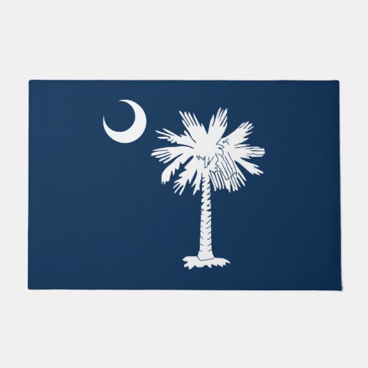South Carolina Flag Deurmat (Voorkant)