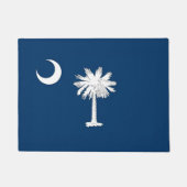 South Carolina Flag Deurmat (Voorkant)