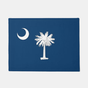 South Carolina Flag Deurmat