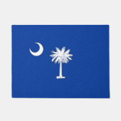 SOUTH CAROLINA FLAG DEURMAT (Voorkant)
